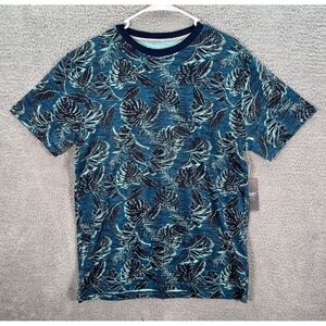 Trademark Company 81 Shirt Adult Large Blue Preppy Aloha Beach Hawaiian NEW